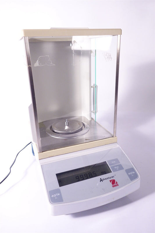 OHAUS Adventurer Analytical Balance Scale 65g Model AR0640 - .0001g Excellent 