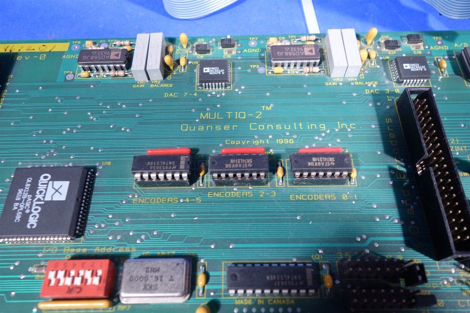 Quanser Consulting MULTIQ-2 Encoder Data Aquisition Card