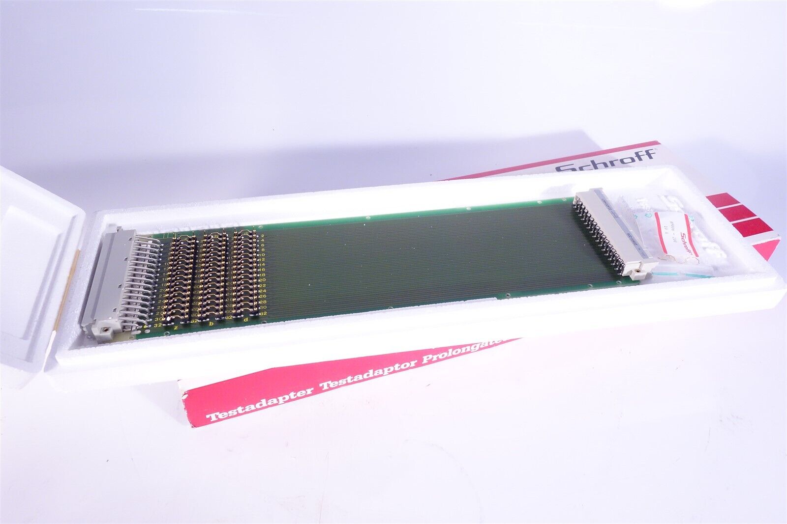 SCHROFF 20800 SERIES SURPLUS BRAND NEW TESTADAPTER, P/N 20800-186