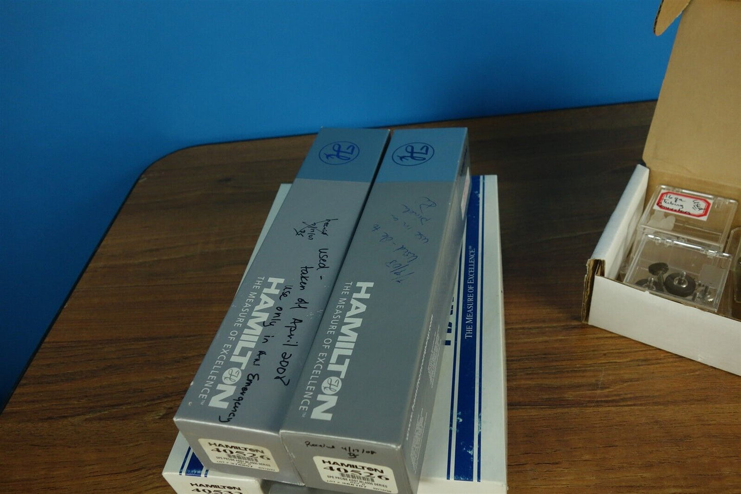Lot of Hamilton 40526 ML4000 SPE Probe Syringe Pump Diluter Parts 