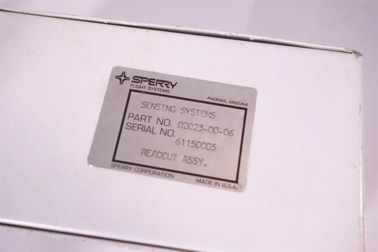 Sperry Tilt Sensing System & Battery Eliminator 