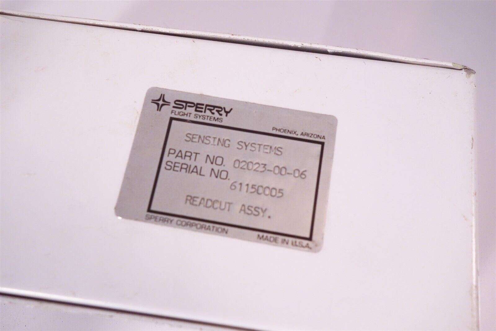 Sperry Tilt Sensing System & Battery Eliminator 