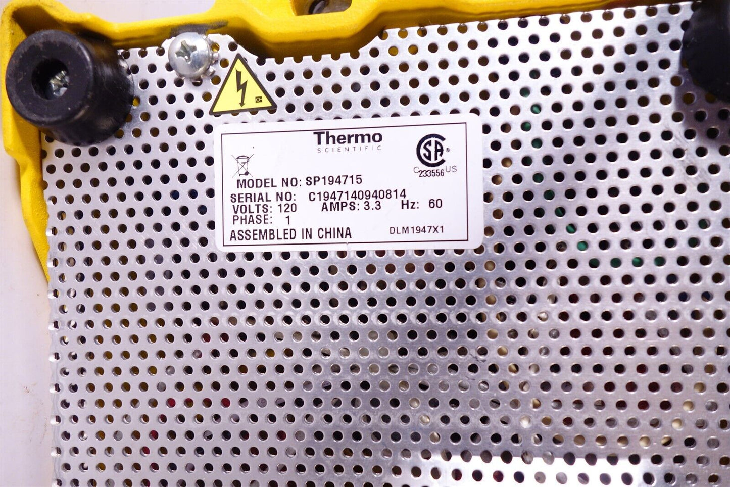 Thermo Fisher Hot Plate / Stirrer Cimarec SP194715 Excellent / Tested. 
