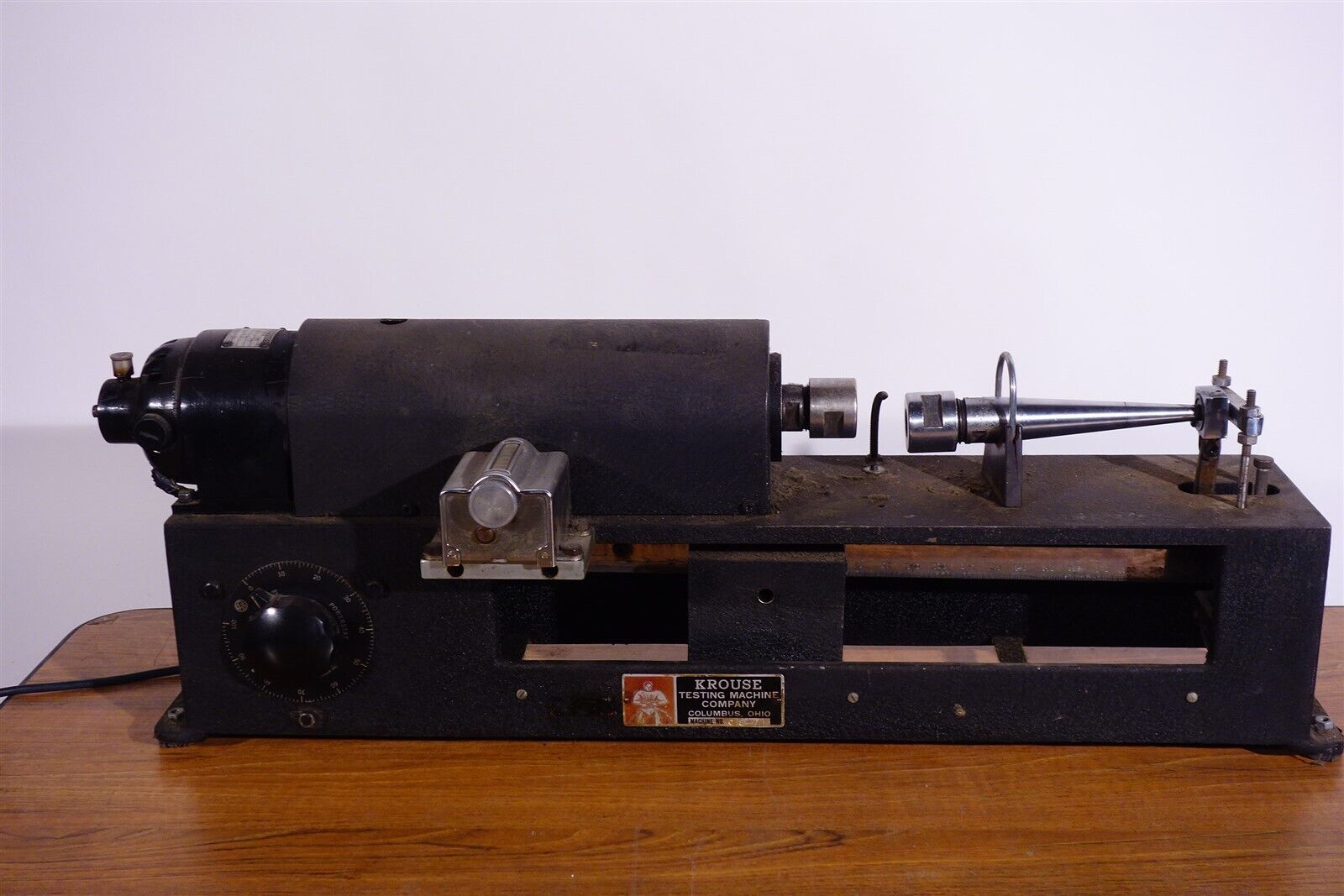 Krouse Rotating Cyclic Beam Fatigue Dynamics Testing Machine 