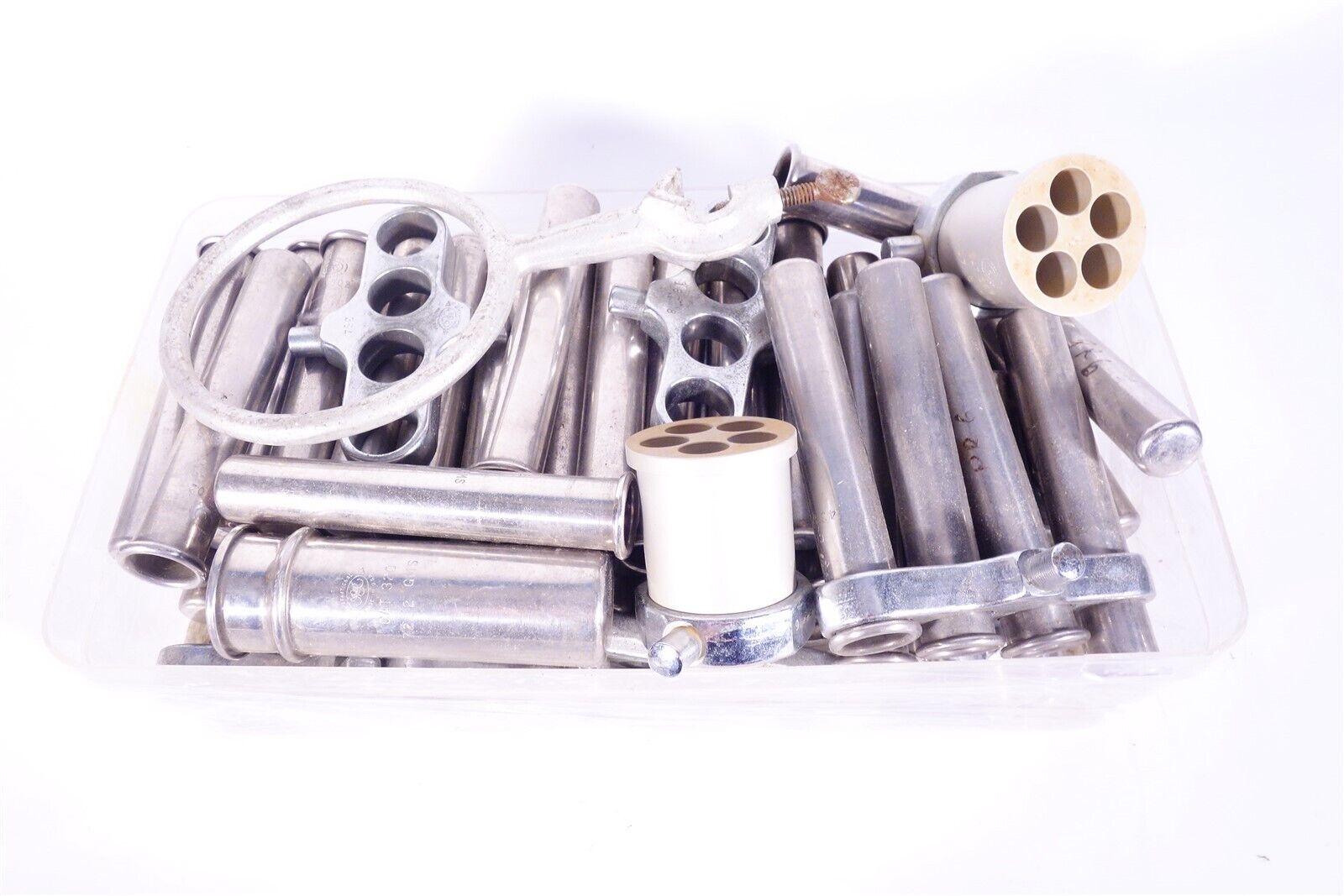 Large Lot of IEC Centrifuge Rotor Parts 