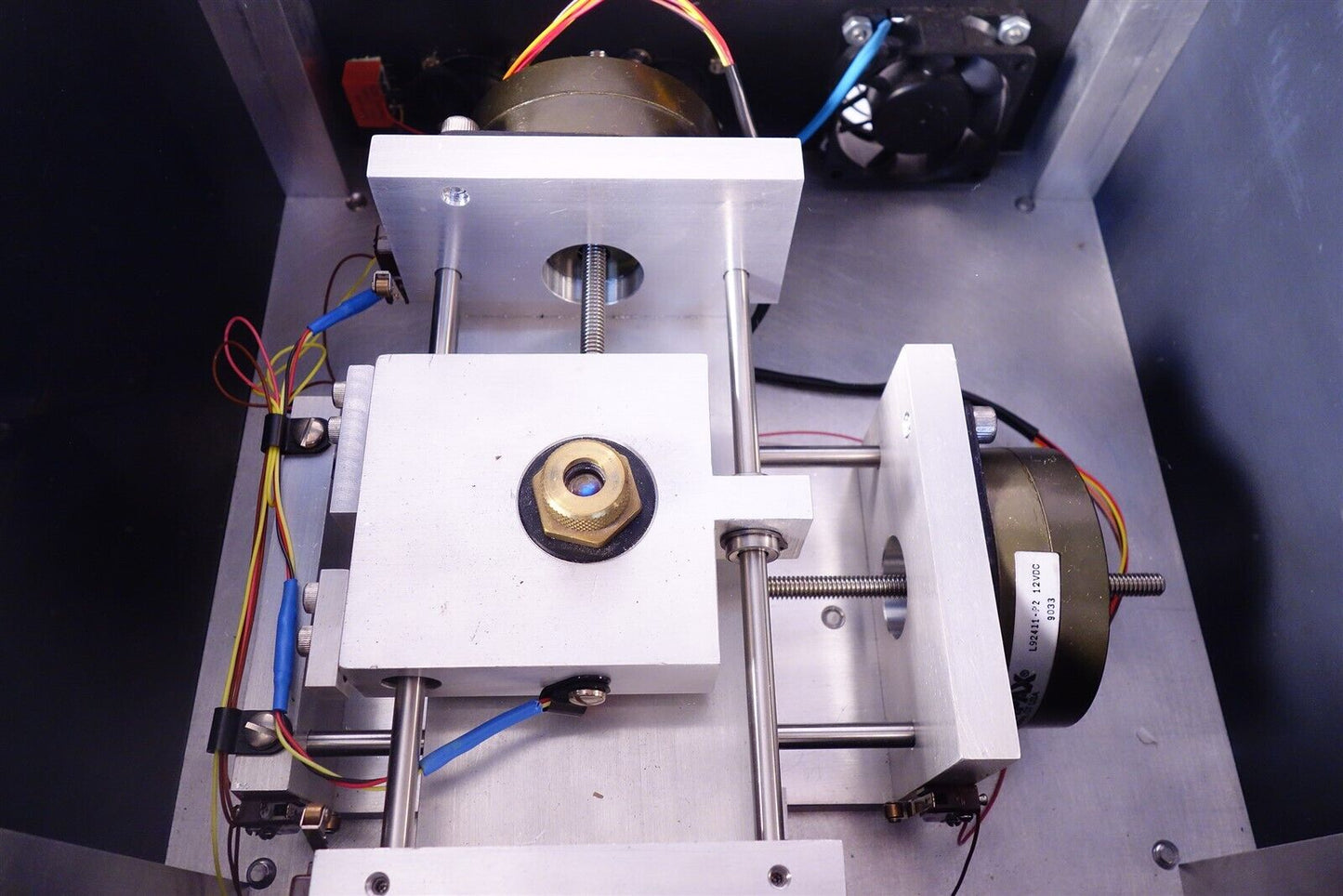 Laser / XY Scanning Stage / MIcroscope / Precision Fixture Airpax L92411-P2