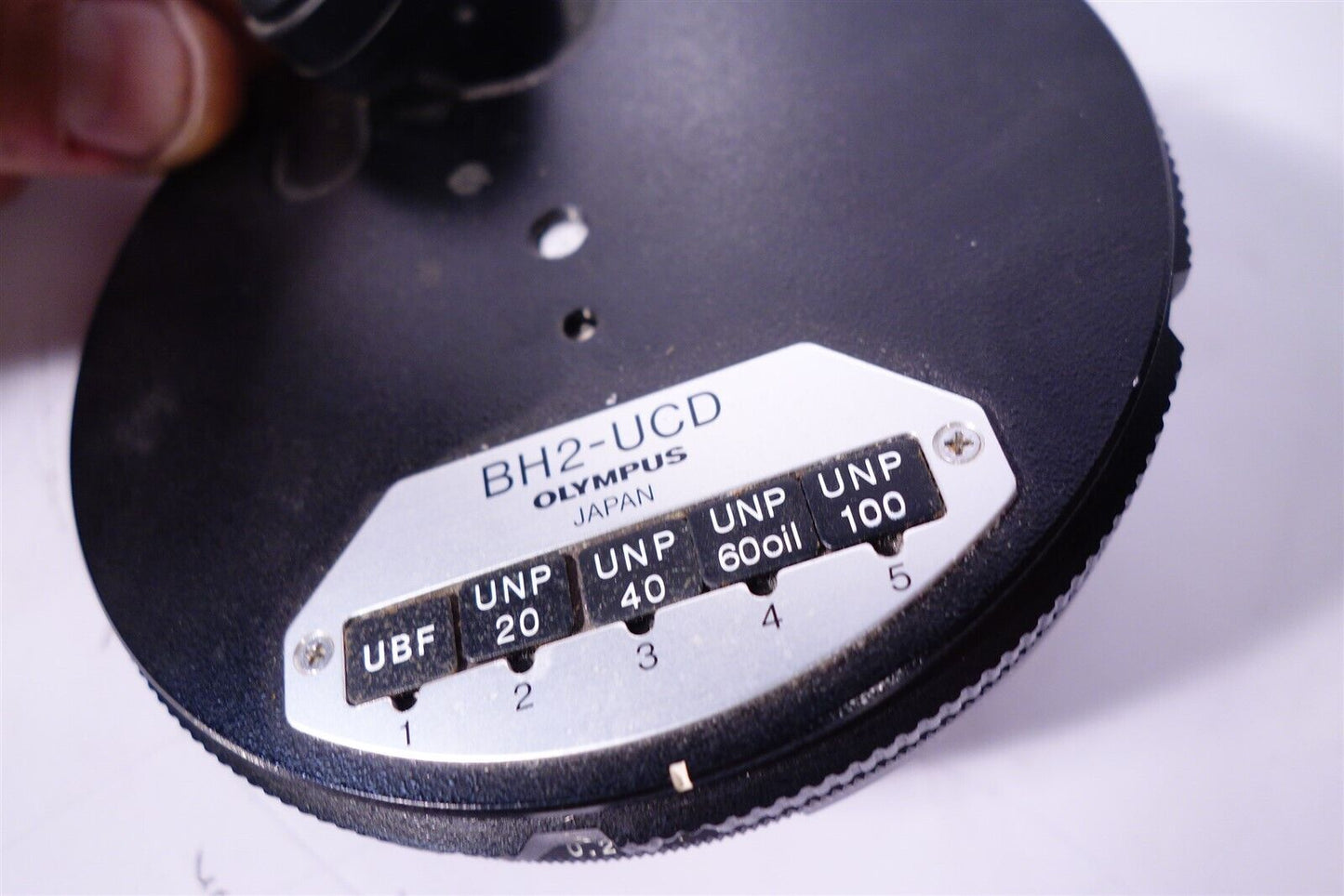 Olympus BH2-UCD Universal Condenser UNP20 UNP40 UNP60oil UNP100