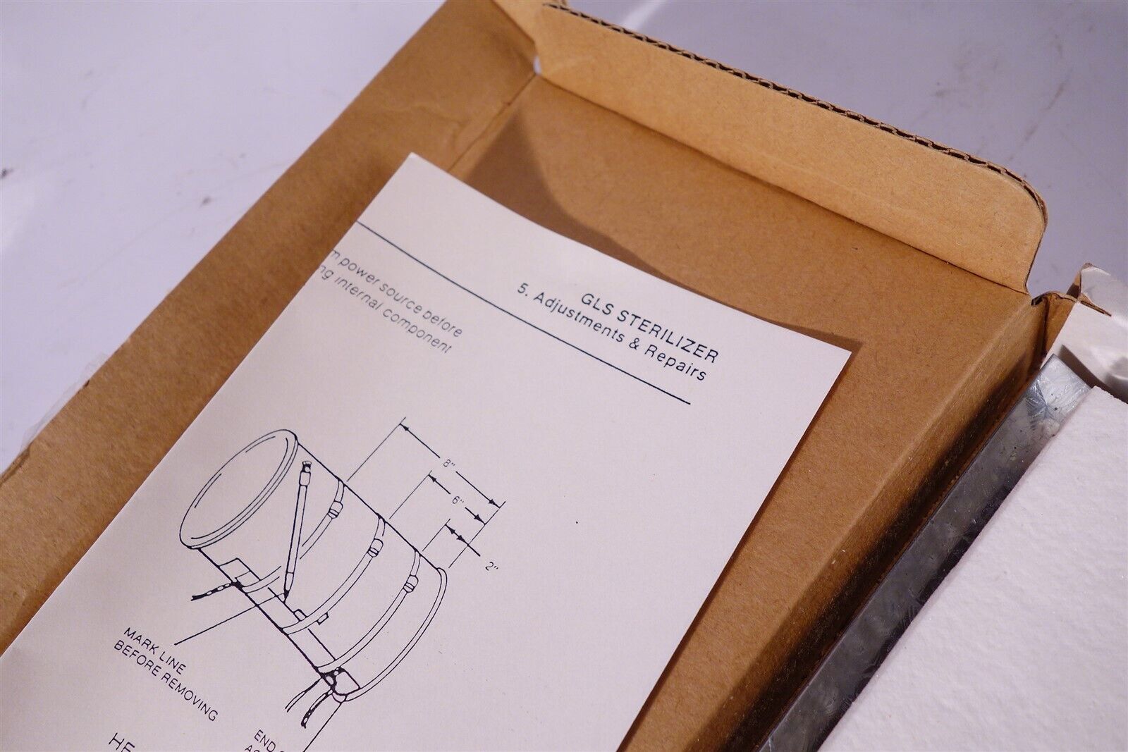 GLS 63761 Autoclave Heating Element for Chamber / 