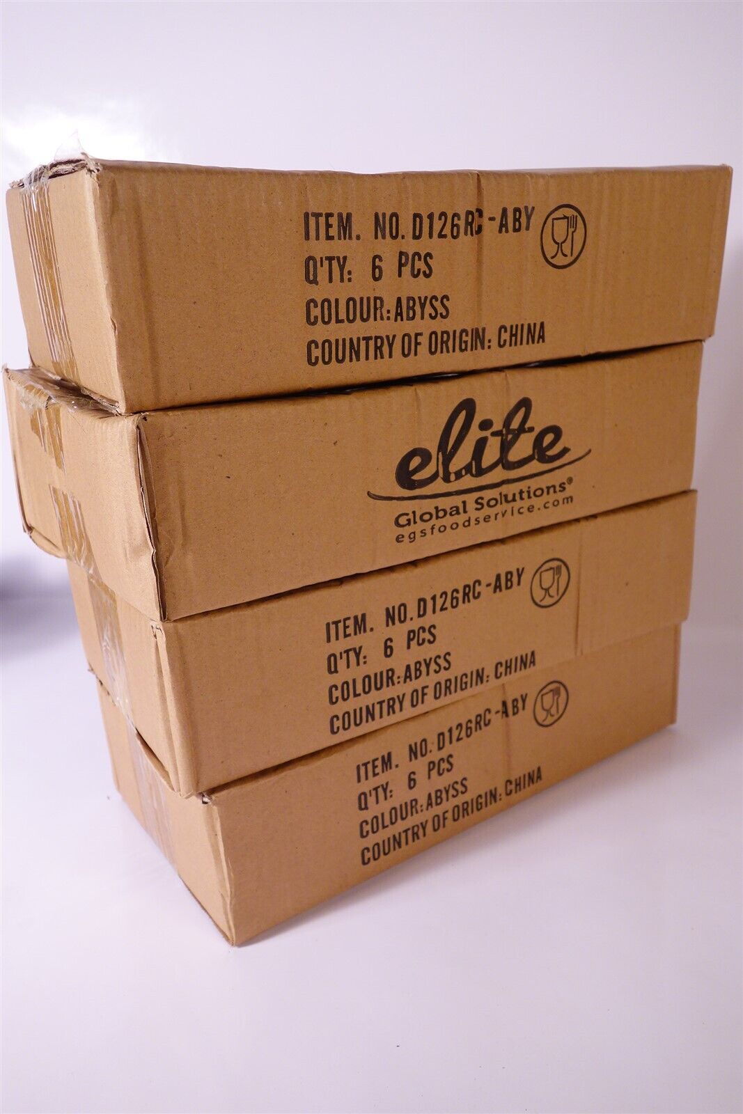 Elite D126RC 12" x 5 1/2" Rectangular Melamine Platter / Sushi Plate Lot of 24