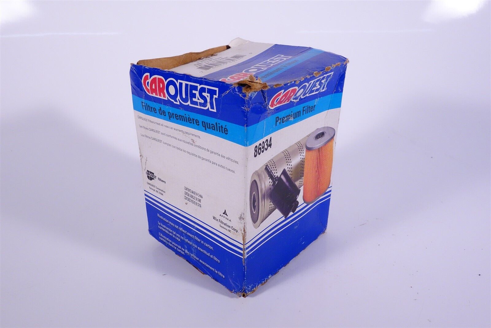 Carquest 86934 Fuel Filter Replaces 33934 F56305 FF5698 P550790 BF7972