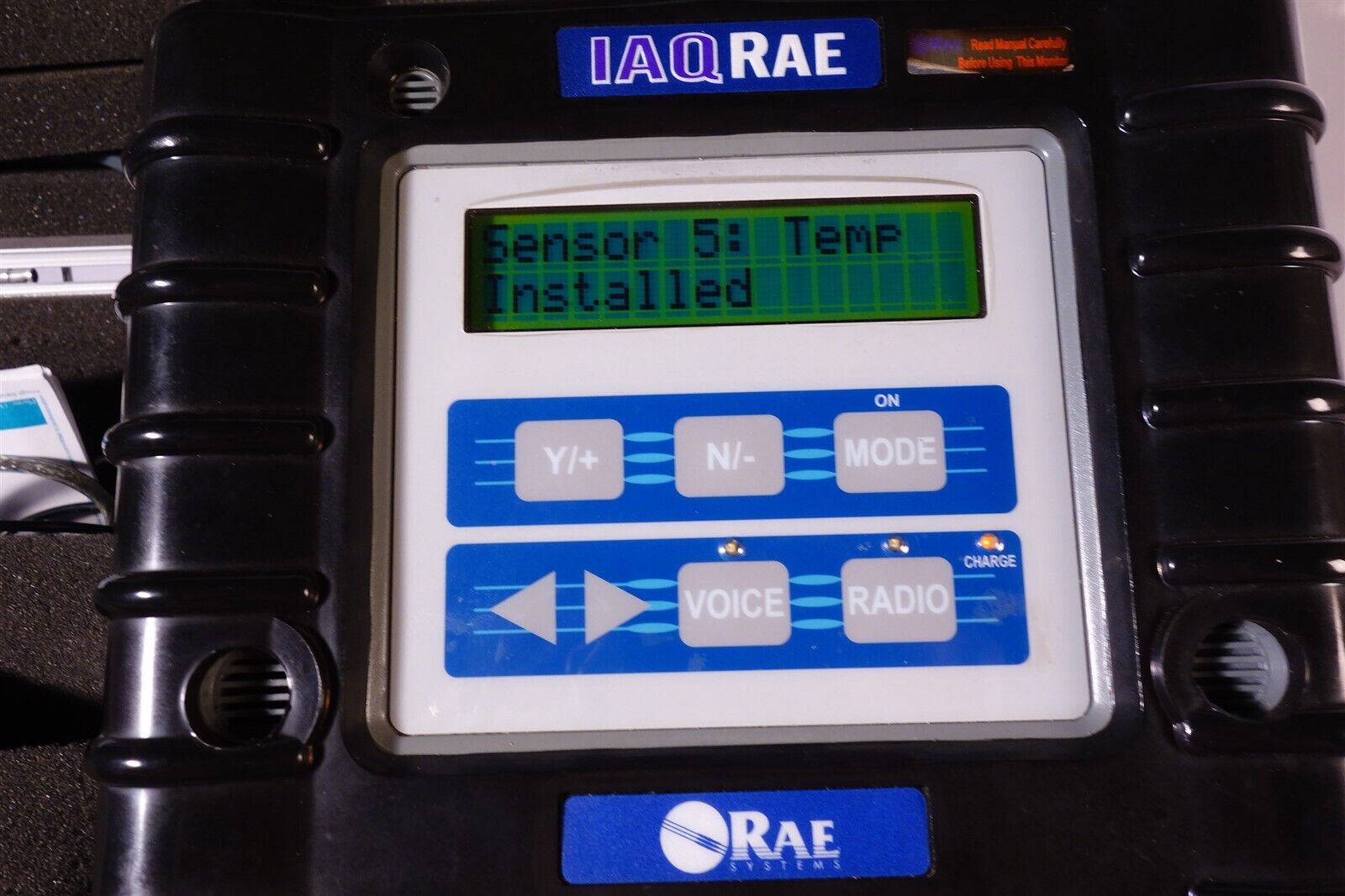 RAE Systems PGM-5210 IAQ Indoor Air Quality - 5 Gas Monitor - Excellet 