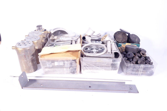 Large Lot of IEC Centrifuge Rotor Parts 