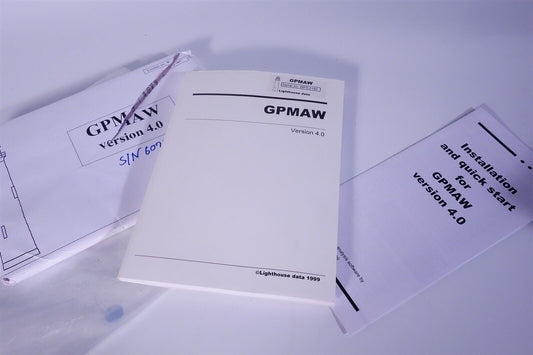 Lighthouse Data GPMAW Version 4.0 Protein / Mass Analysis Spectrometer Software 