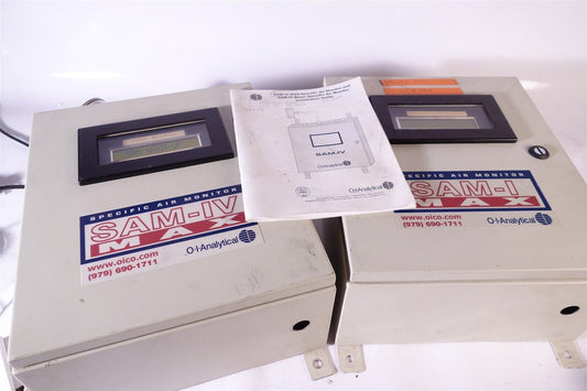 Lot of 2 O-I ANALYTICAL REFRIGERANT MONITOR SAM-IV MAX