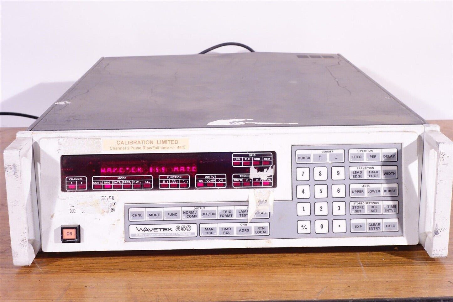 Wavetek 859 50mhz Programmable Pulse Generator 