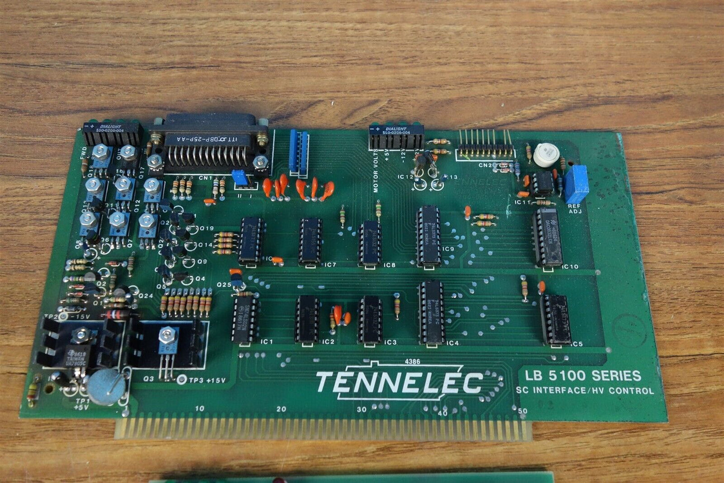 Tennelec / OXFORD LB 5100 1400-2283-2 Counter Boards / Control Boards 