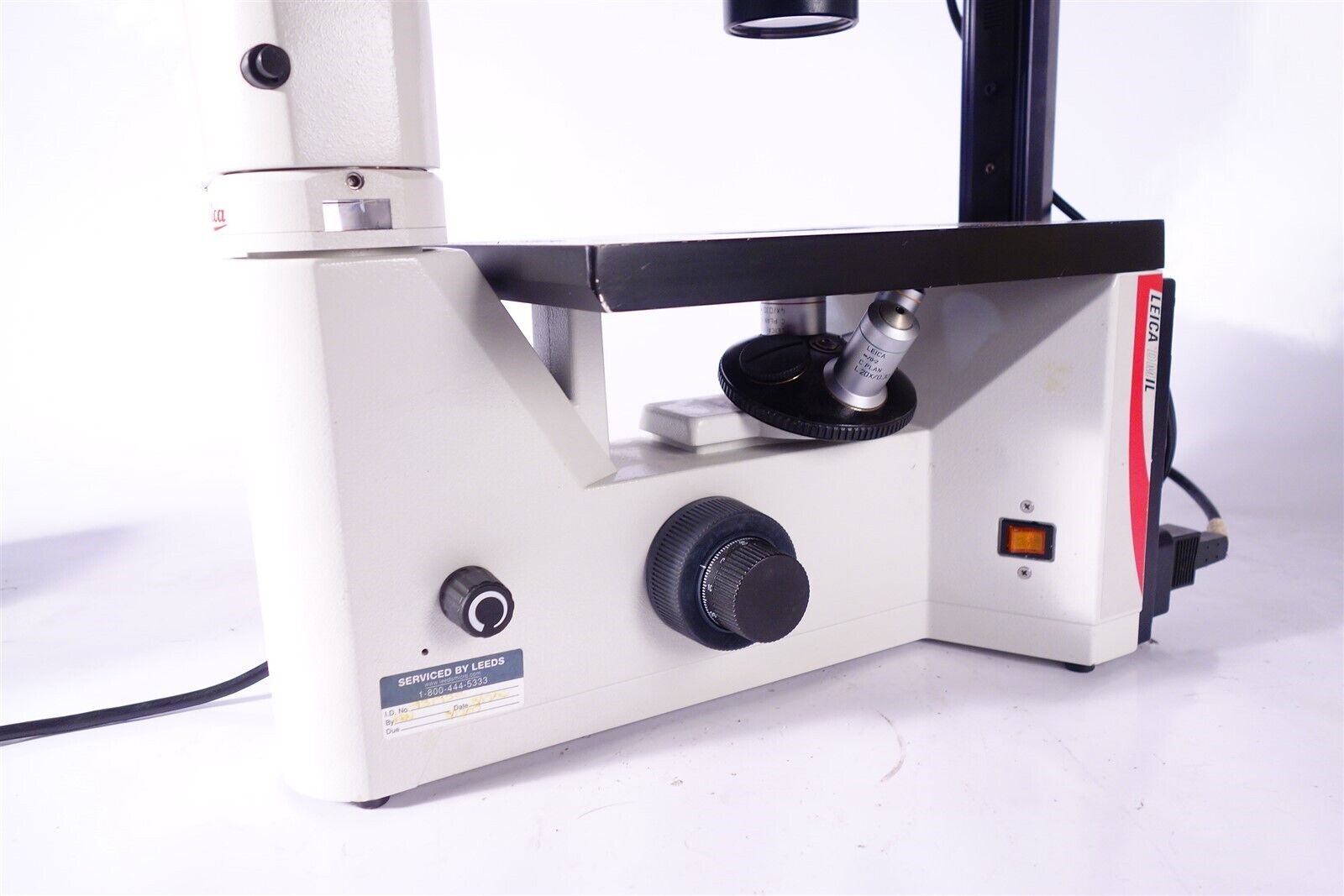 Leica / Leitz DMIL Inverted Phase Contrast Microscope with Objectives, Complete