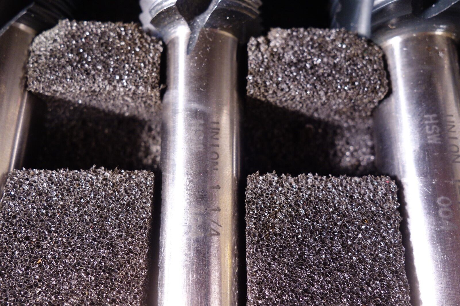 MACHINIST TOOL LATHE MILL Set Very Sharp Roughing End Mills Union Twist Drill