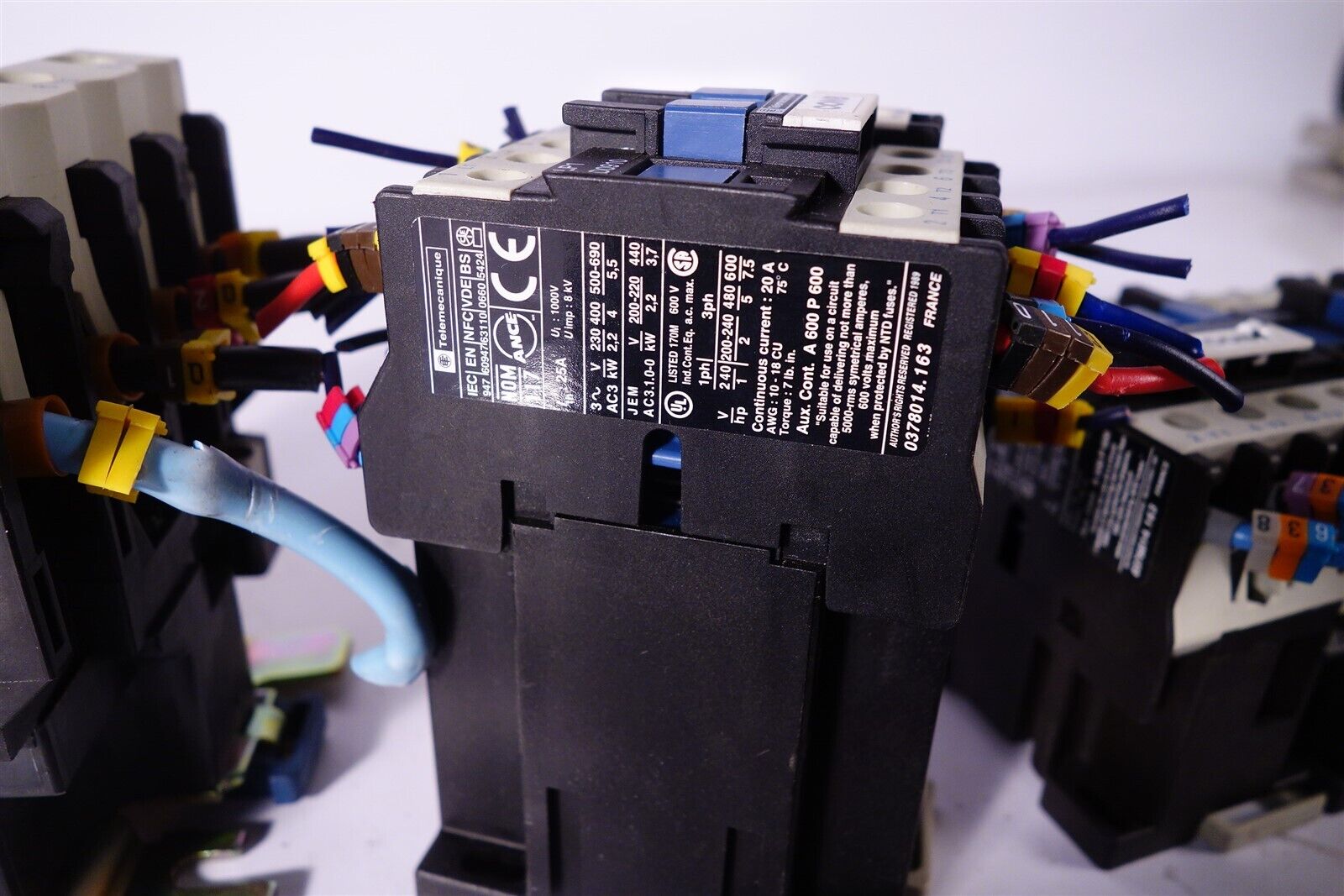 Large Lot of Telemecanique GV2-M08 GV2-M10 LC1 LP1 Circuit Breakers 