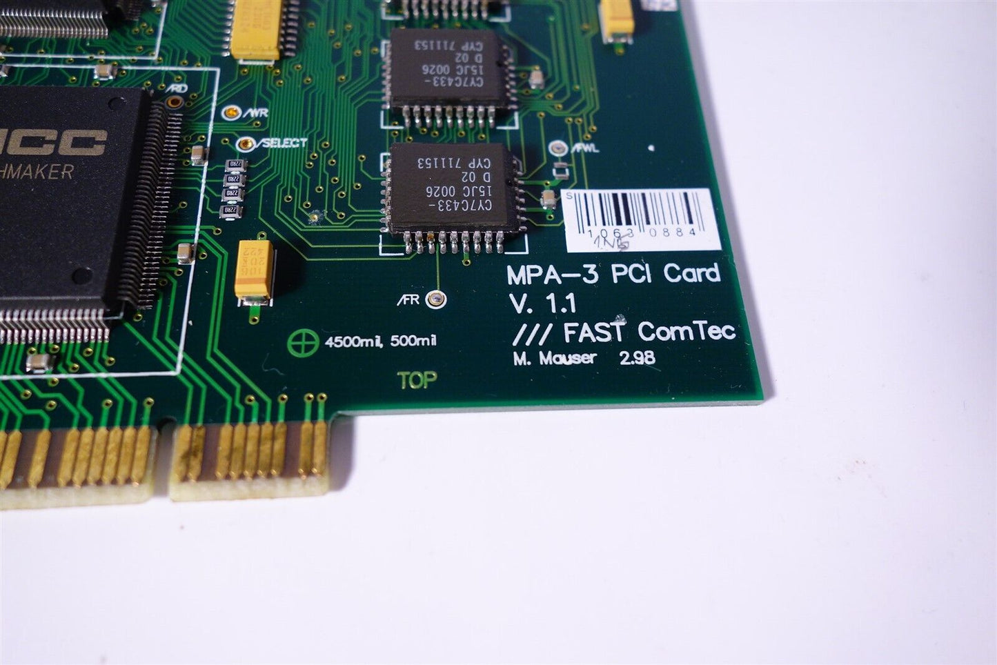 Fast ComTec MPA-3 PCI Card for Multiparameter Multichannel Analyzer 16K FIFO
