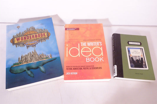 Lot of writing books wonderbook idea books writing