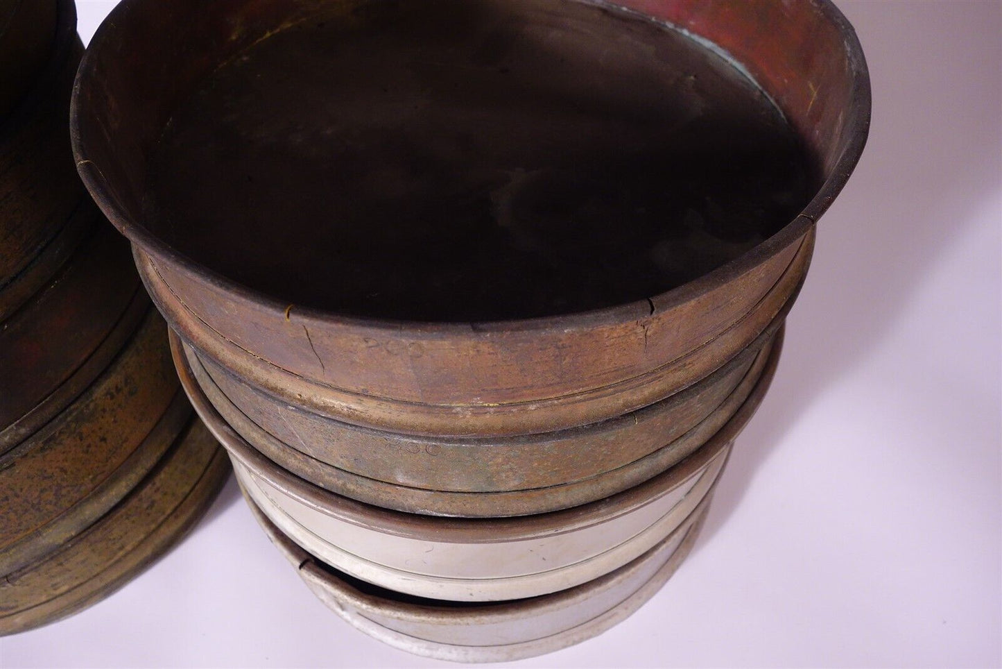 Large Lot of US Standard Sieves / Brass / Different Sizes 