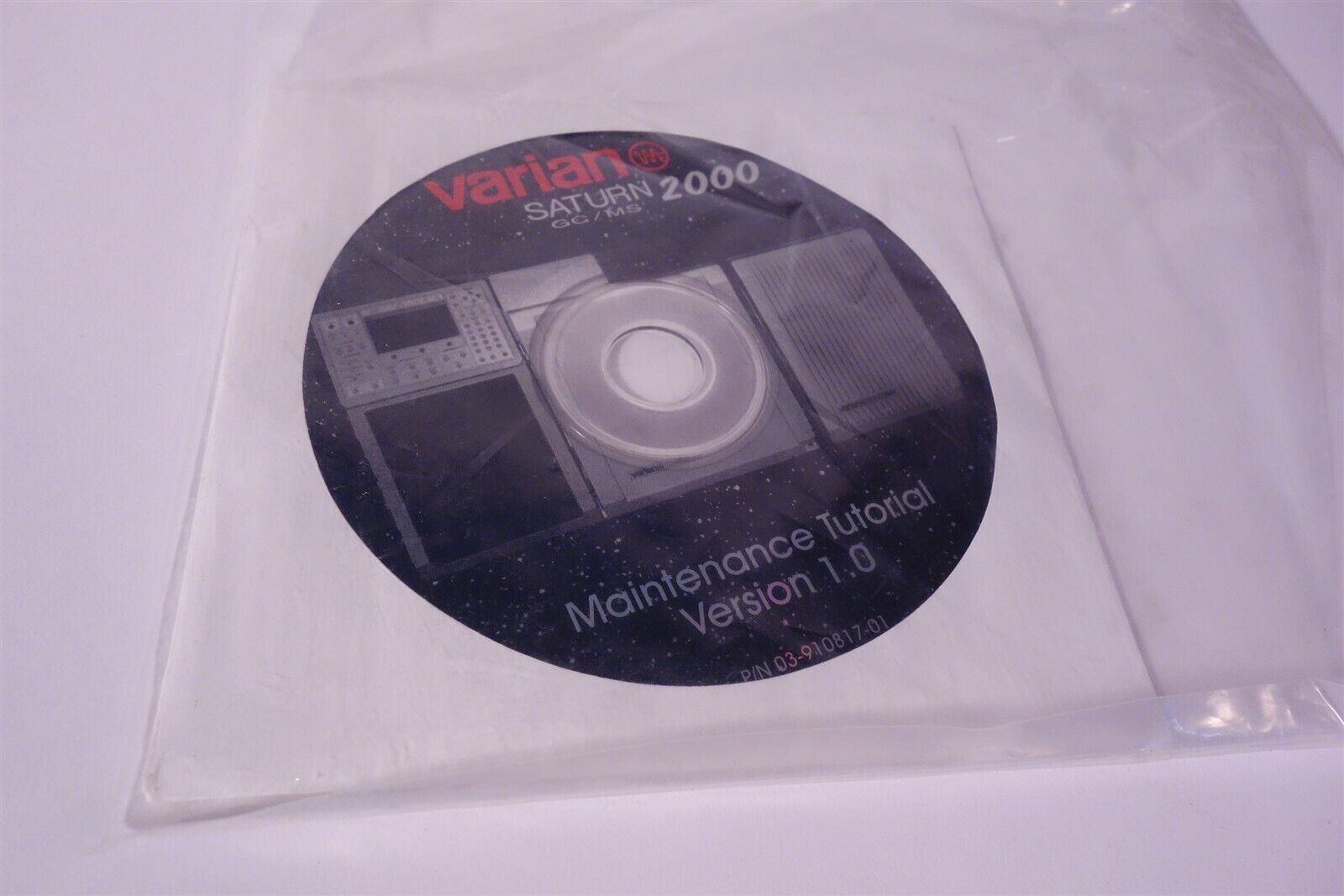 Varian Saturn 2000 GC/MS Maintenance Tutorial CD