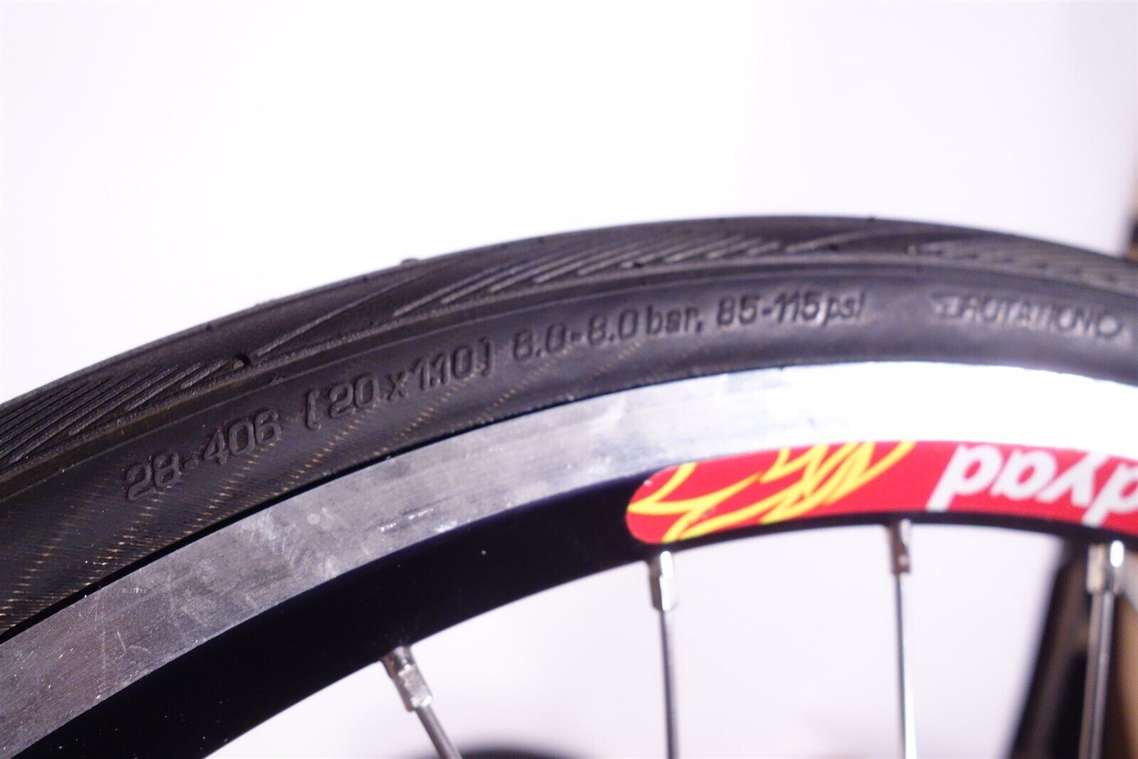 Lot of 2 20" Racing Wheels Velocity 20x1.10 Rims Schwalbe One Shimano HB-M758 