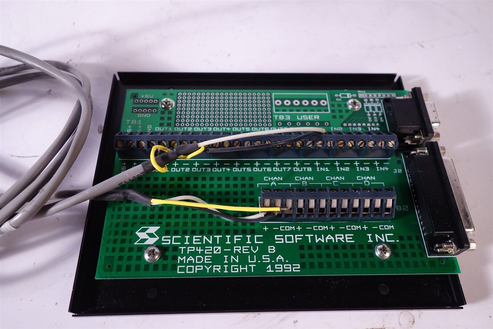 SCIENTIFIC SOFTWARE INC TP420- REV B SS420 ADC ISA HPLC Chromatography