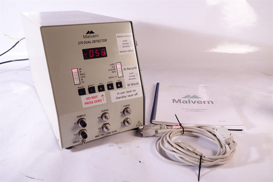 Malvern Viscotek 270 Light Scattering Dual Detector 