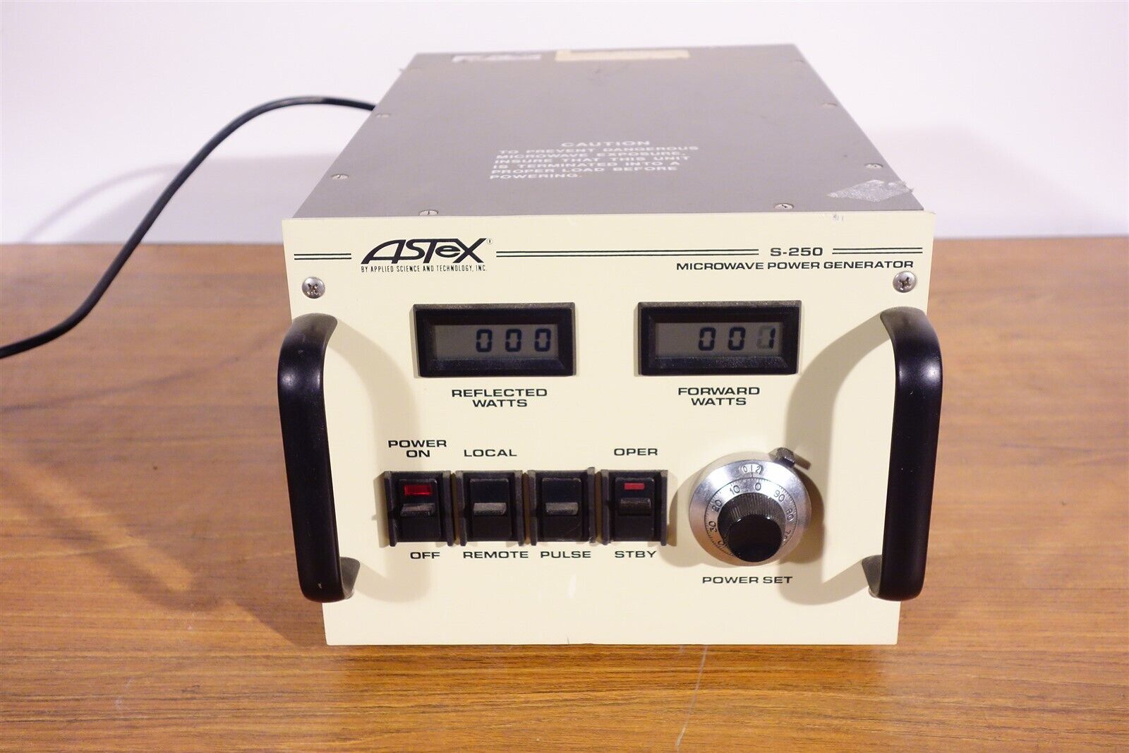 Astex S-250 Microwave Power Generator 30 Day Warranty. 