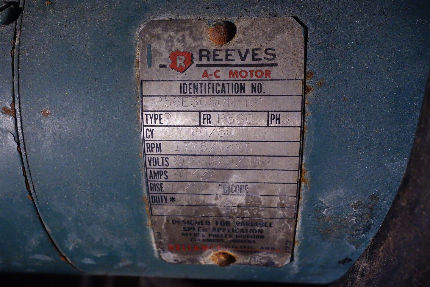 LANGSENKAMP LAB SIZE FRUIT VEGETABLE SAUCE FINISHER REEVES DRIVE 185SC 