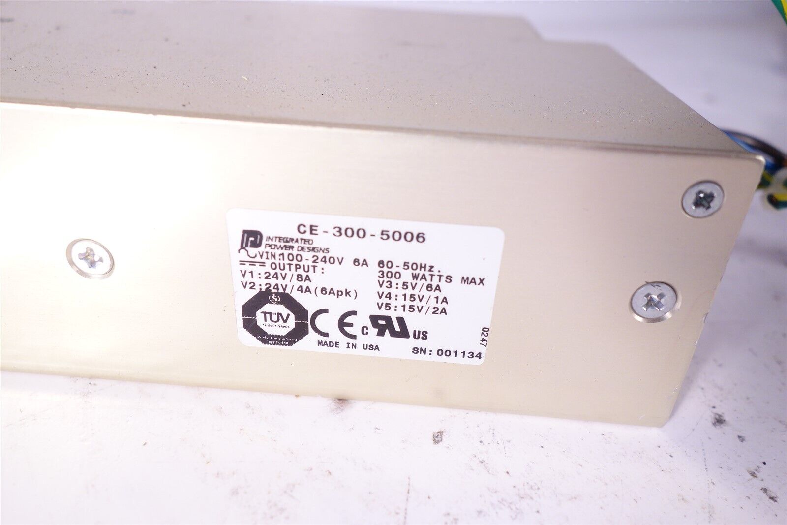 IPD CE-300-5006 POWER SUPPLY 300W 