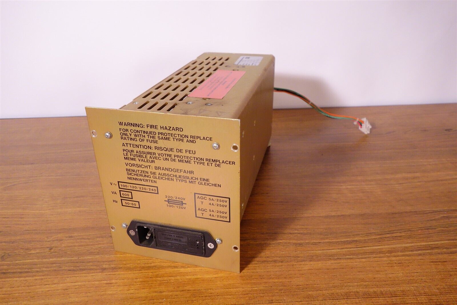  Varian Bruker 820-MS ICP Spectrometer Power Supply Switching System 20-0028-021