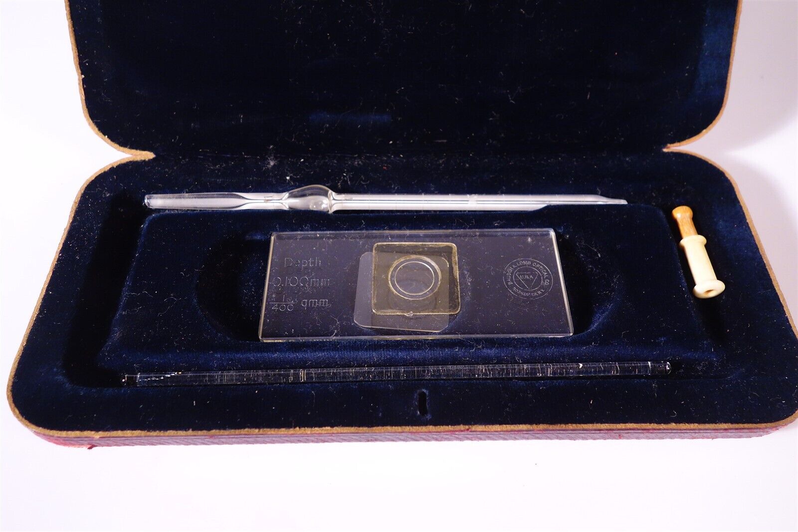 Carl Zeiss / Jena Blutkorperzahlapparat Haemacytometer Blood Testing Medical 