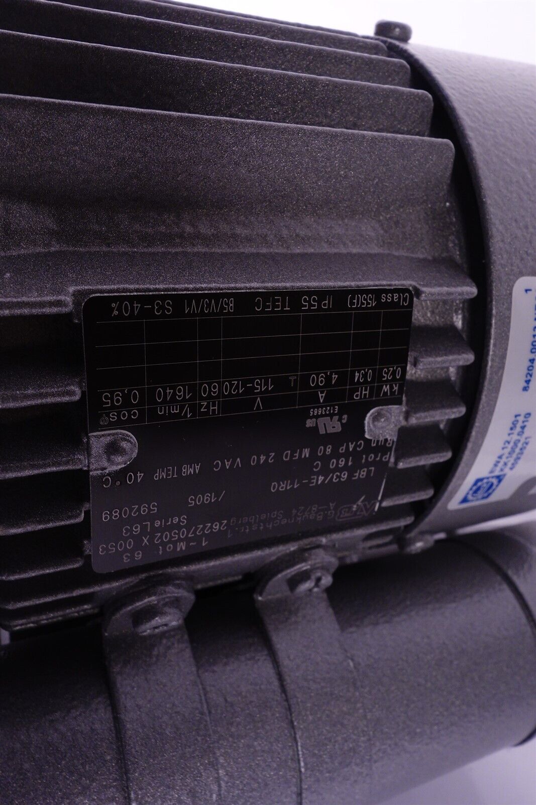 New Lock power Drive EWA 12.051 150Nm 2.0 rpm 60Hz EWA-12