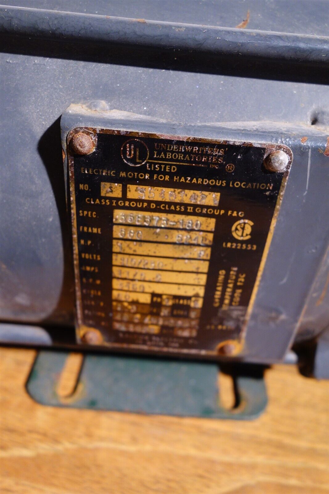 R.S. Corcoran Stainless Pump with 1HP Motor