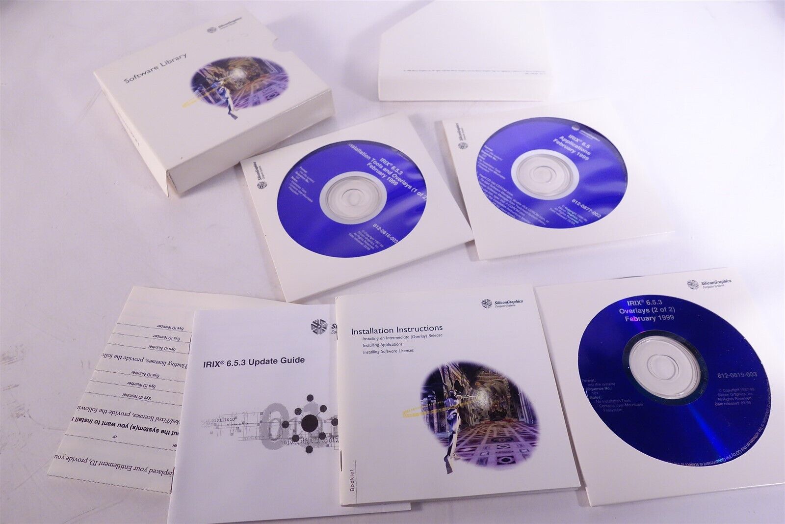 SGI Silicon Graphics IRIX 6.5.3 Overlays Software Collection 