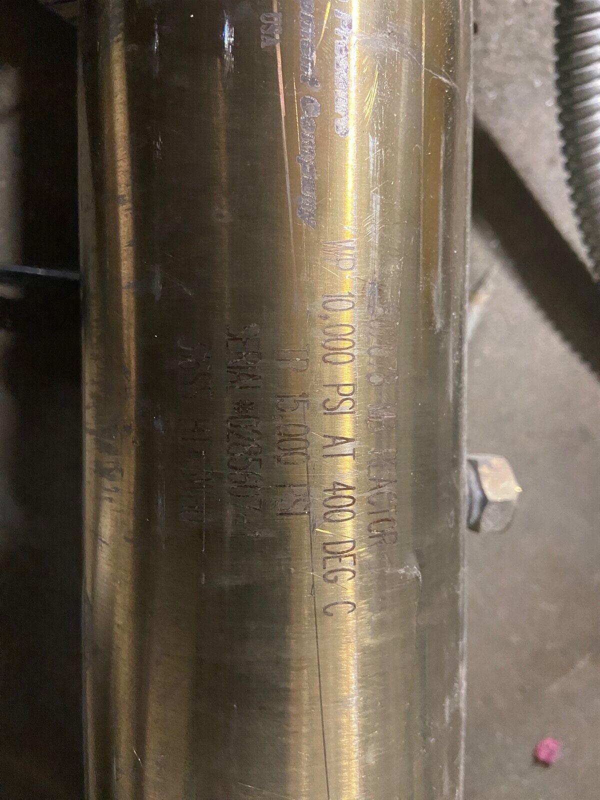 HiP High Pressure Equipment Company 10,000 PSI 802078 MB Supercritical Reactor 